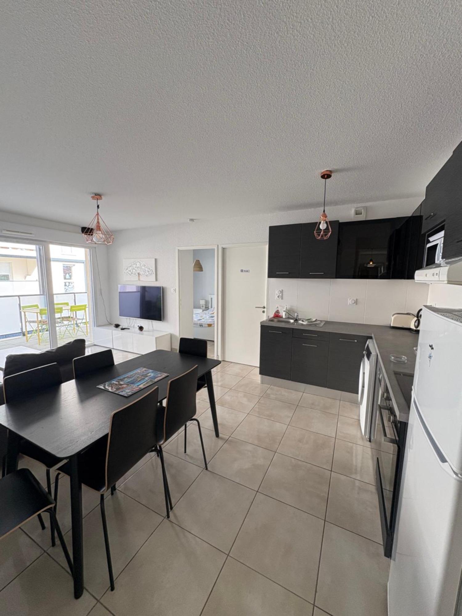 Appart Familial A 800 M De La Plage ! 滨海阿热莱斯 外观 照片